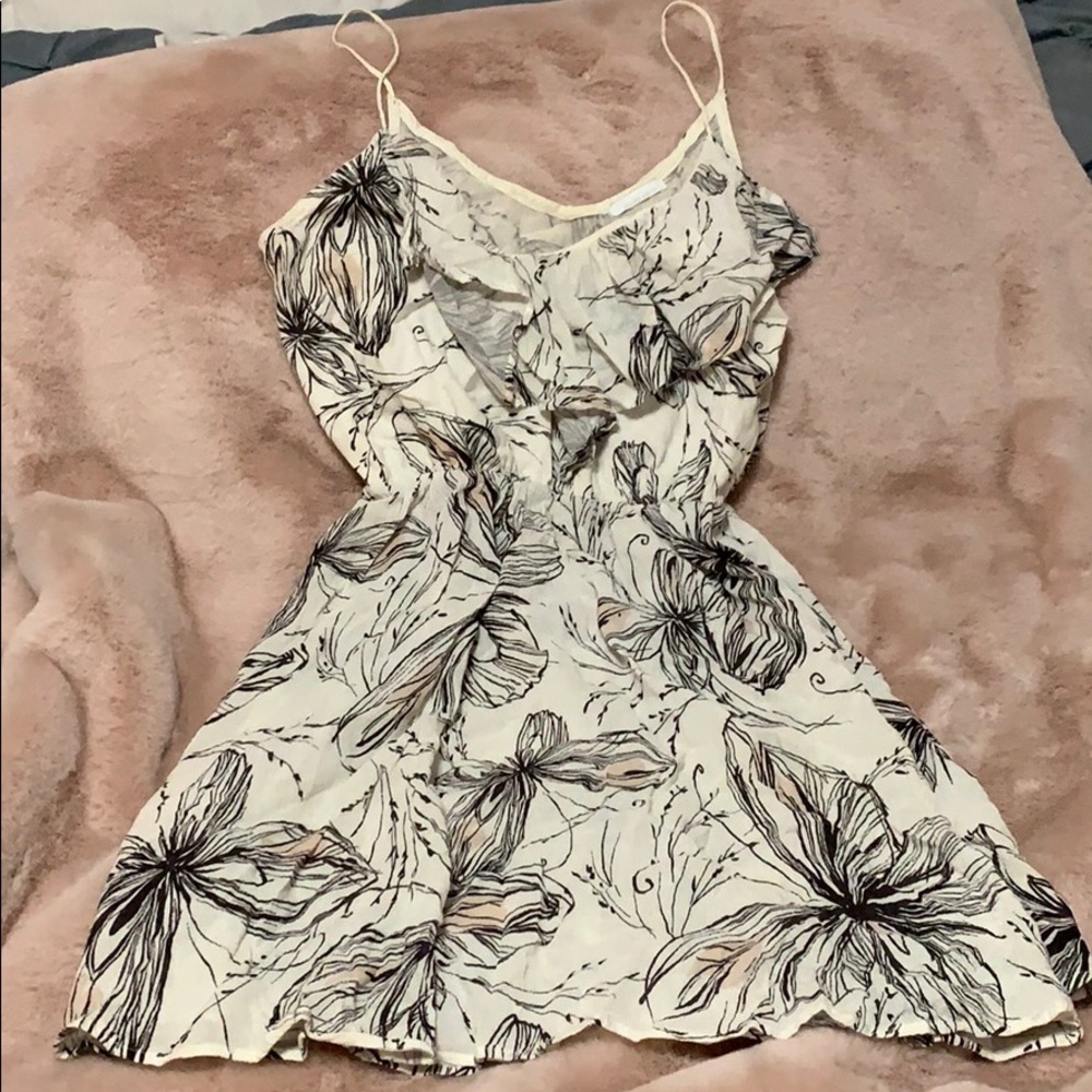 lauren conrad ruffle butterfly dress